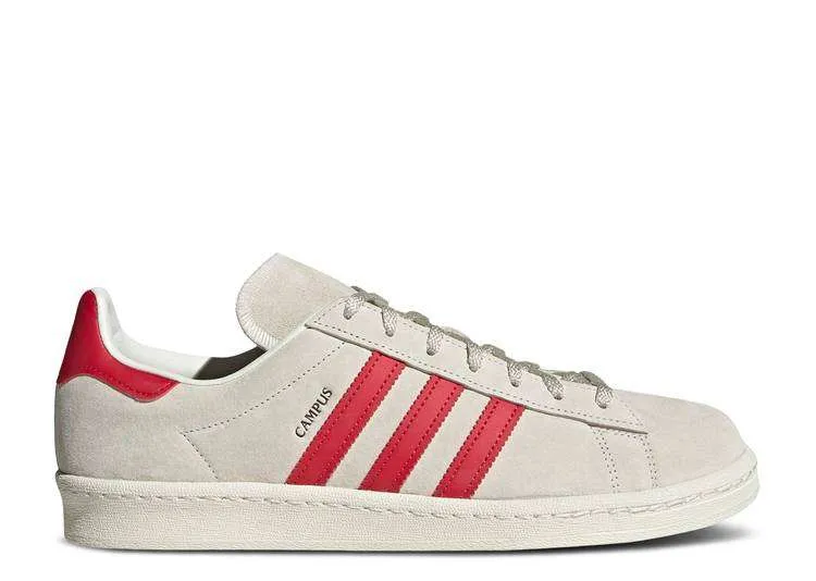 ADIDAS CAMPUS 'OFF WHITE COLLEGIATE RED'