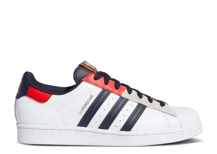 ADIDAS SUPERSTAR 'LEGEND INK RED'