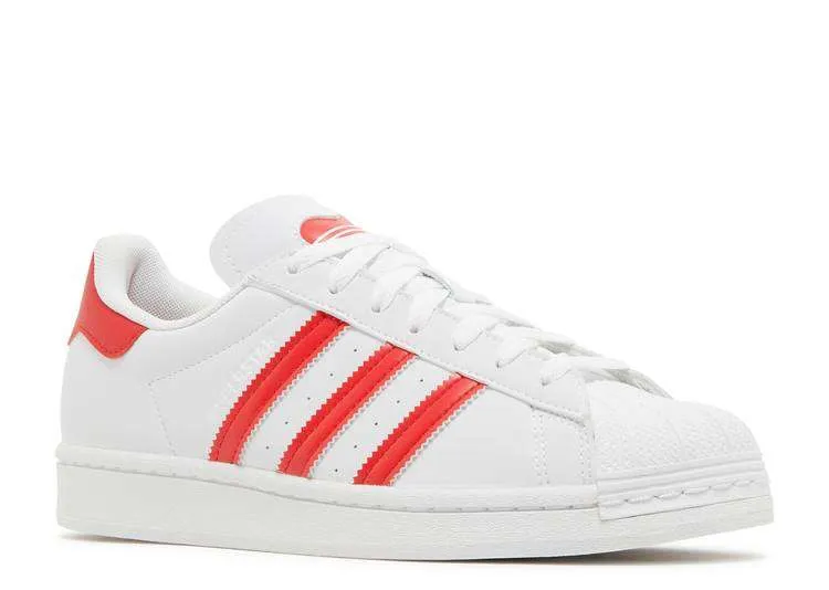 ADIDAS SUPERSTAR 'WHITE VIVID RED'