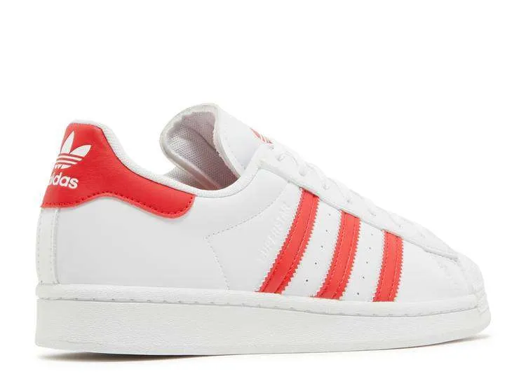 ADIDAS SUPERSTAR 'WHITE VIVID RED'