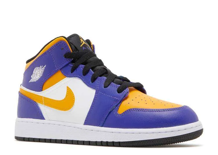 AIR JORDAN 1 MID 'LAKERS'