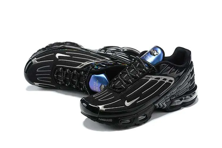 AIR MAX PLUS TN 3 'BLACK METALLIC SILVER'