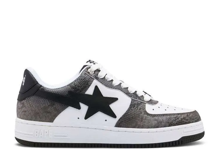 BAPESTA 'BLACK SNAKESKIN'