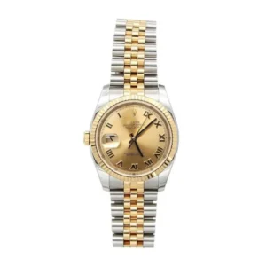 Rolex Date Just Champagne Gold RLX016